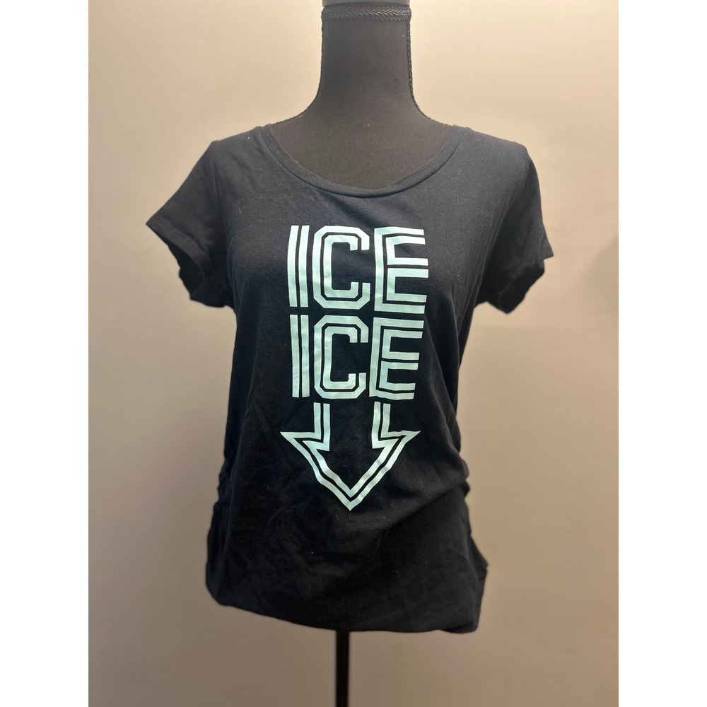 ICE ICE Baby Funny Graphic T-Shirt Maternity Top